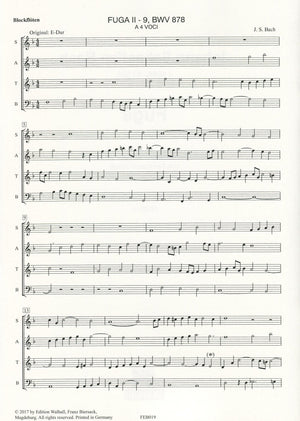 Fuge BWV878