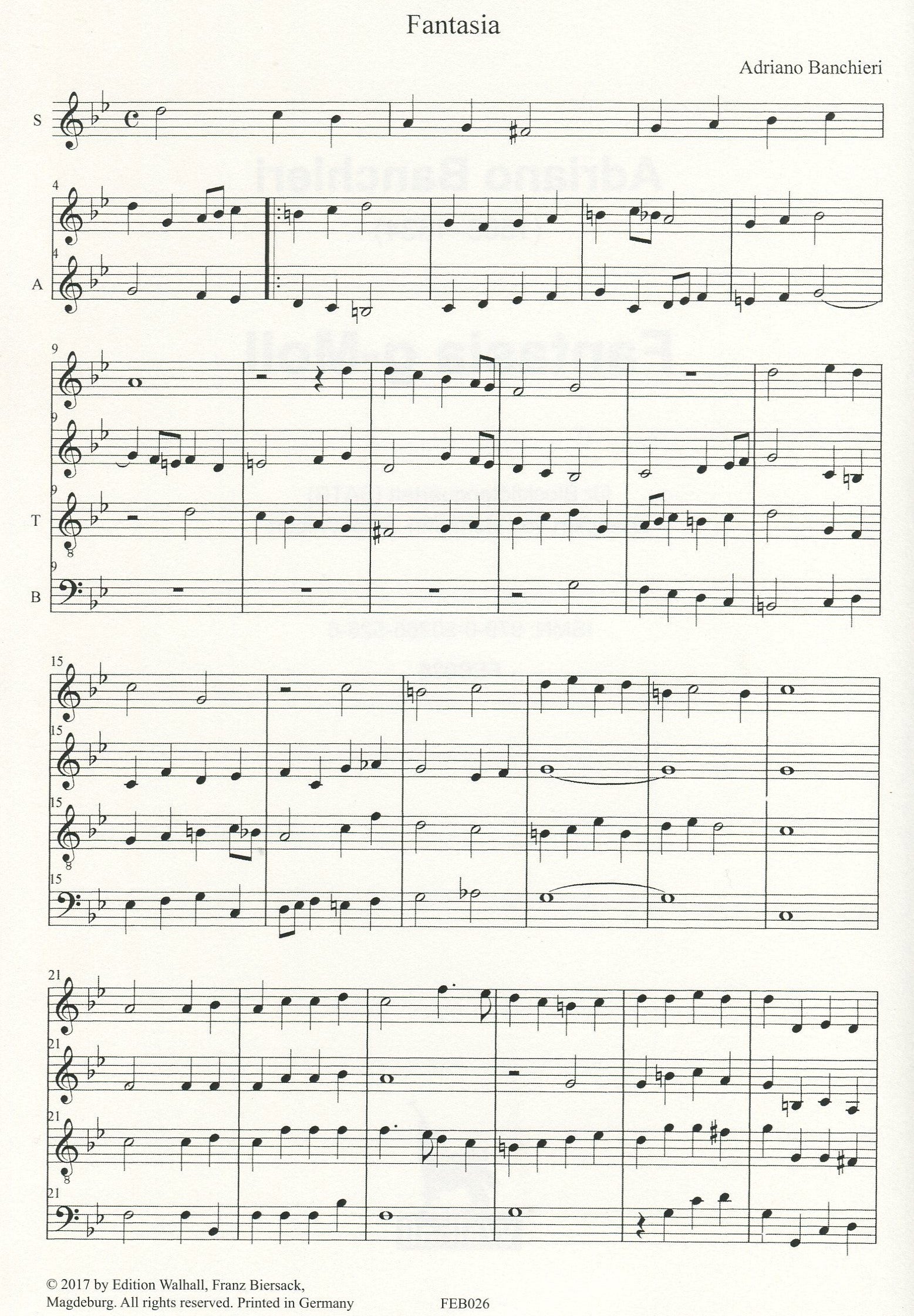 Fantasia in G Minor