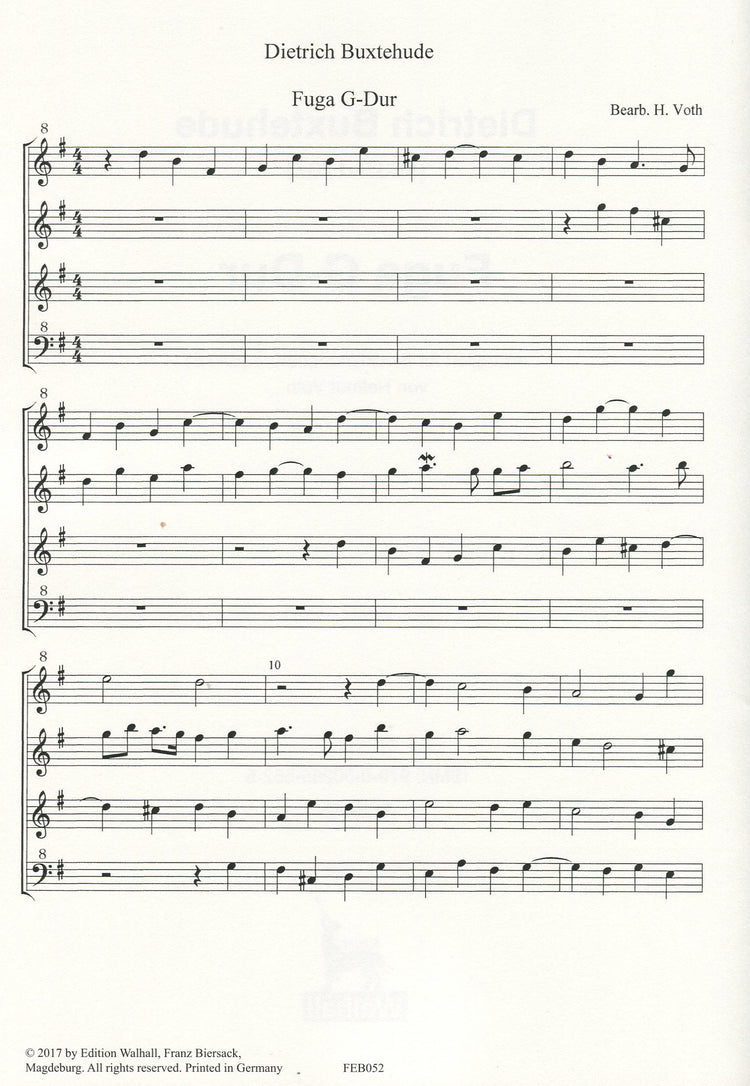 Fuga G Major