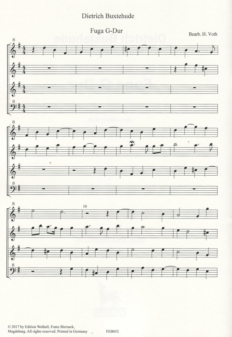 Fuga G Major