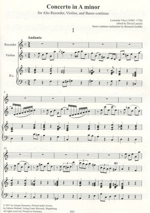 Concerto in A Minor