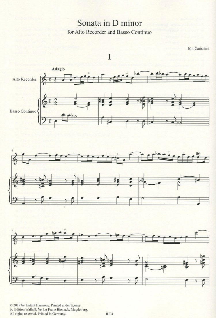 Sonata in A minor