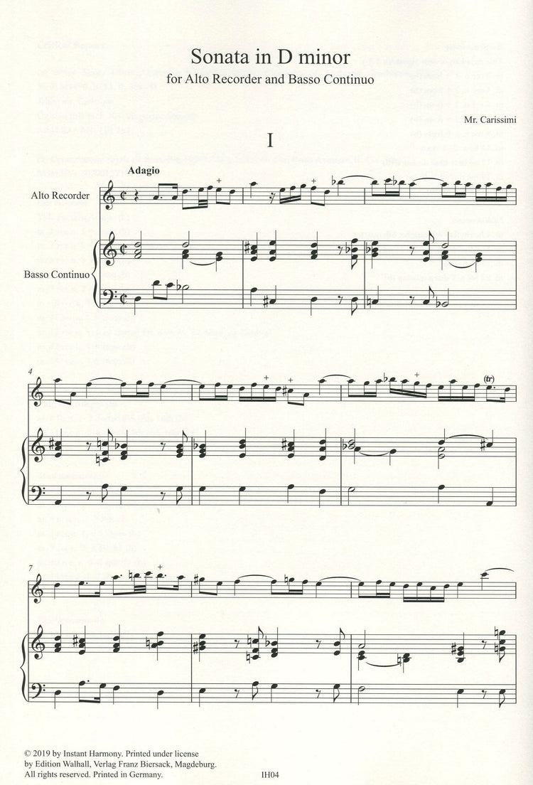 Sonata in A minor