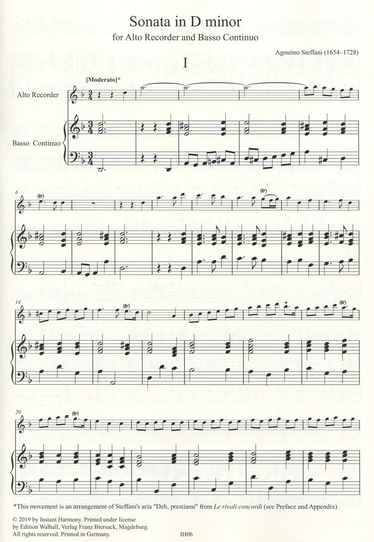 Sonata in D Minor