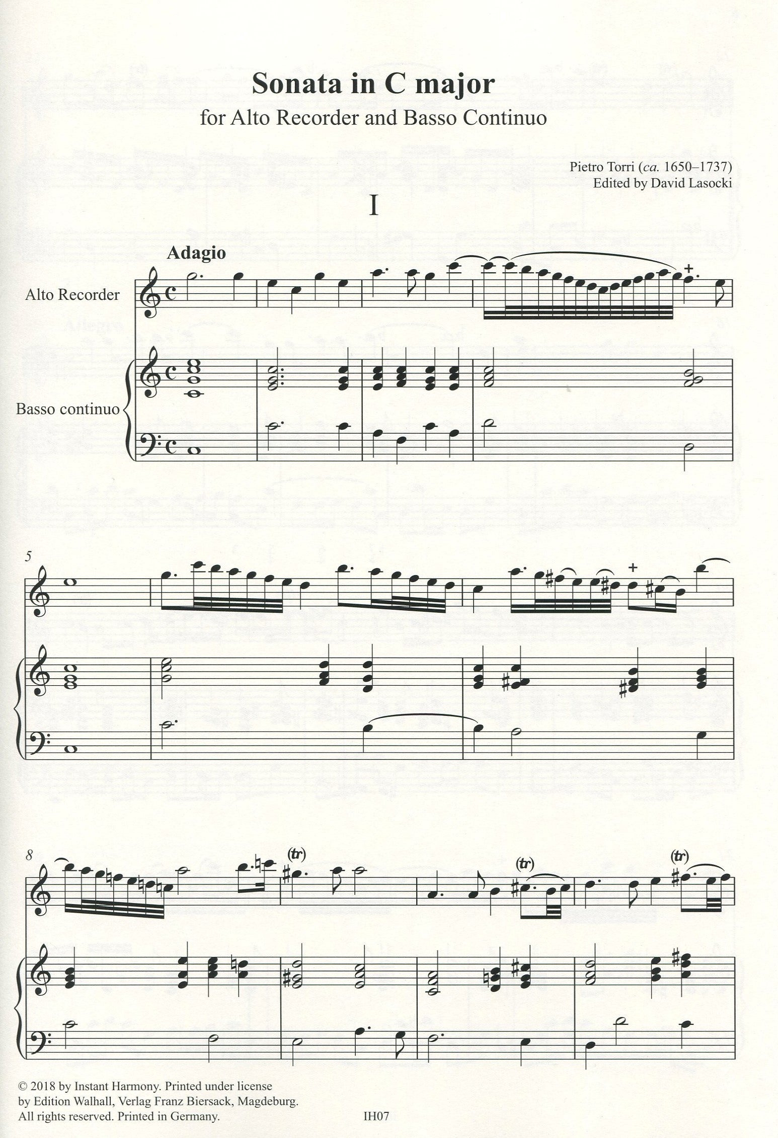Sonata in C Major