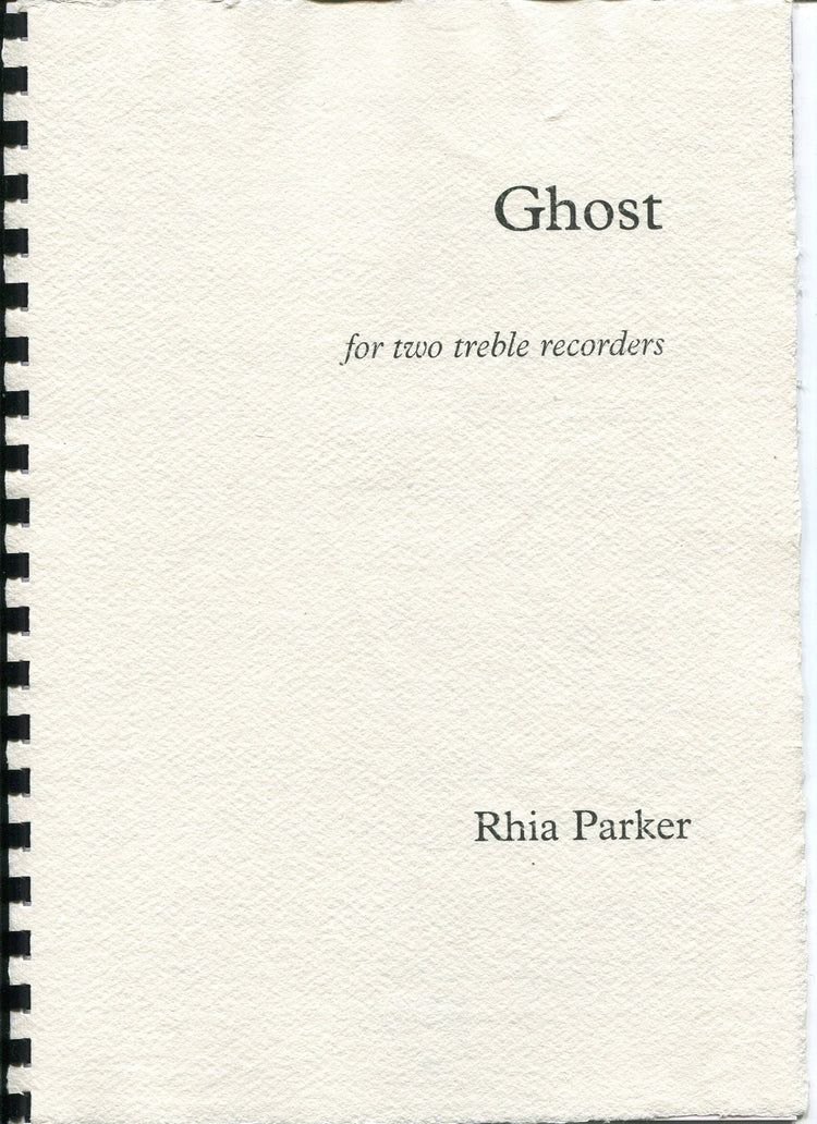 Ghost for two treble recorders