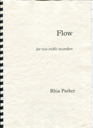 Flow for two treble recorders