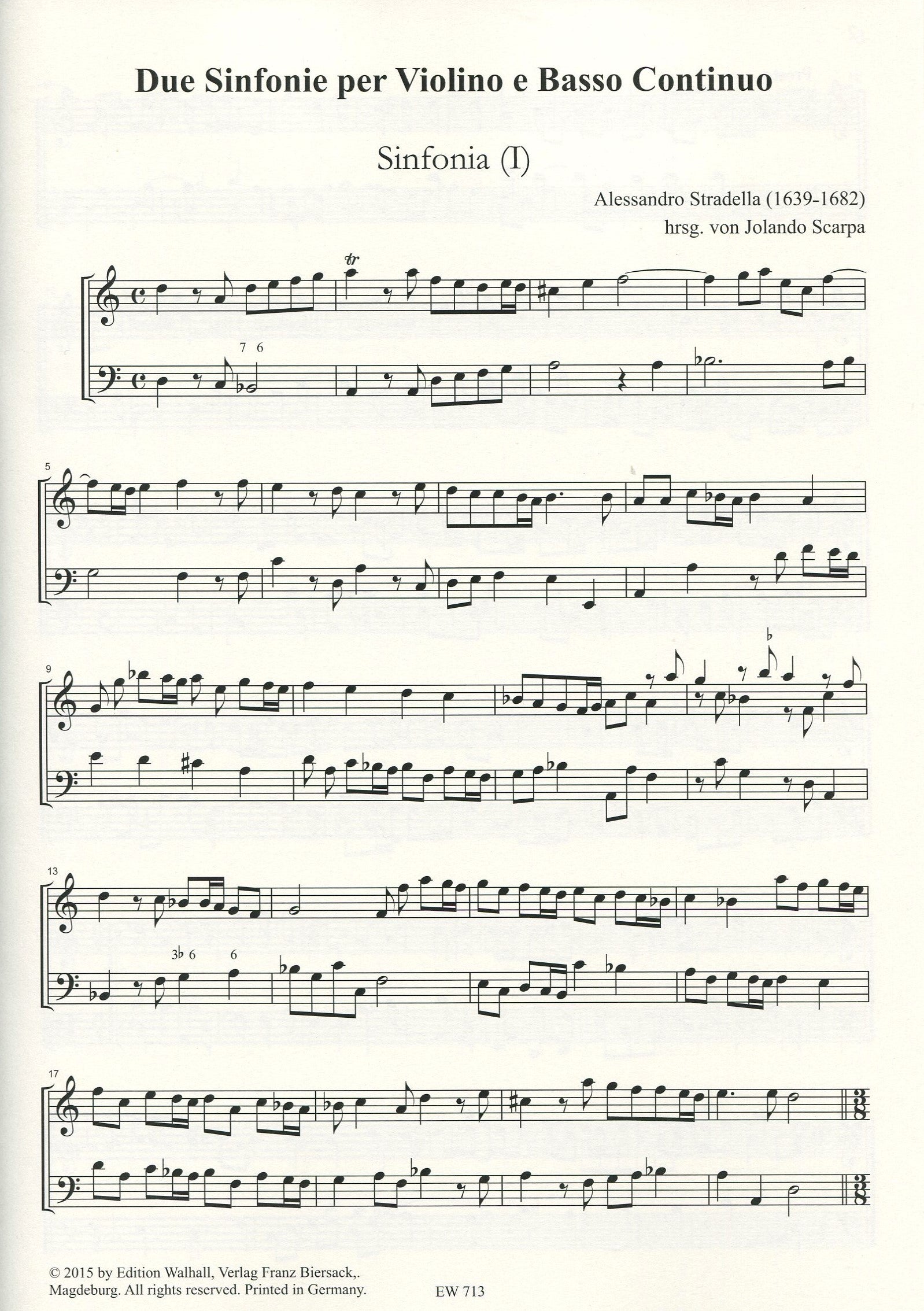 Due Sinfonie per Violino
