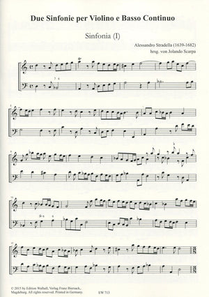 Due Sinfonie per Violino