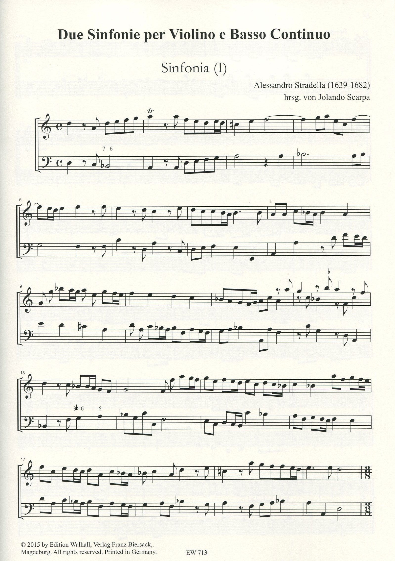 Due Sinfonie per Violino