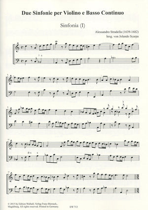 Due Sinfonie per Violino
