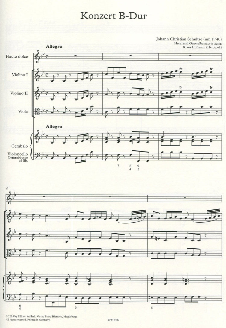 Concerto in Bb Major