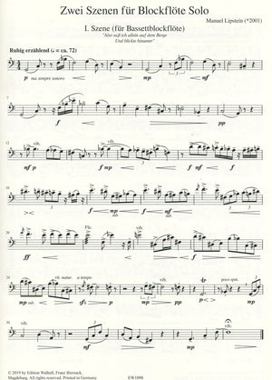 Two Scenes for Recorder