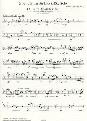Two Scenes for Recorder