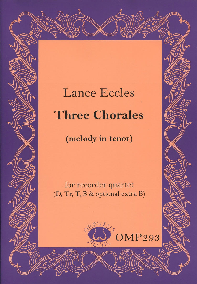 Three Chorales (melody in tenor)