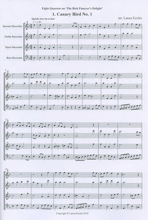 Eight Quartets on The Bird Fancyers Delight