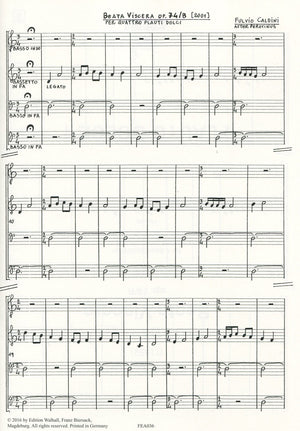 Beata Viscera op.74/B
