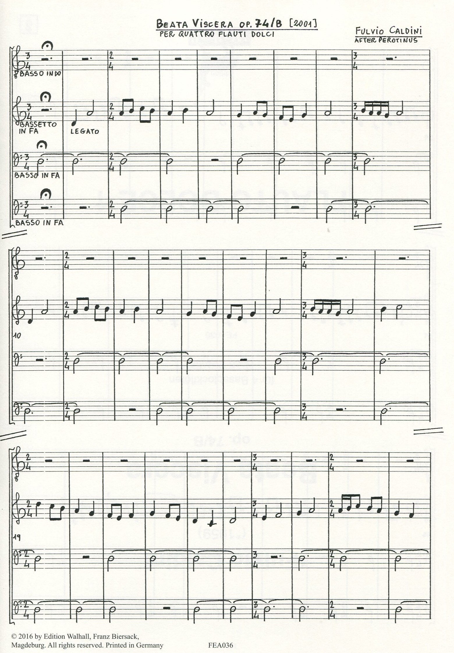 Beata Viscera op.74/B