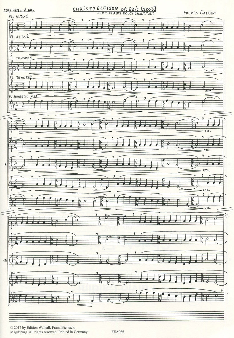 Christe Eleison op.59/C