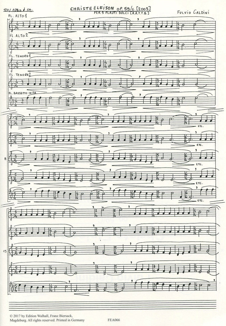 Christe Eleison op.59/C