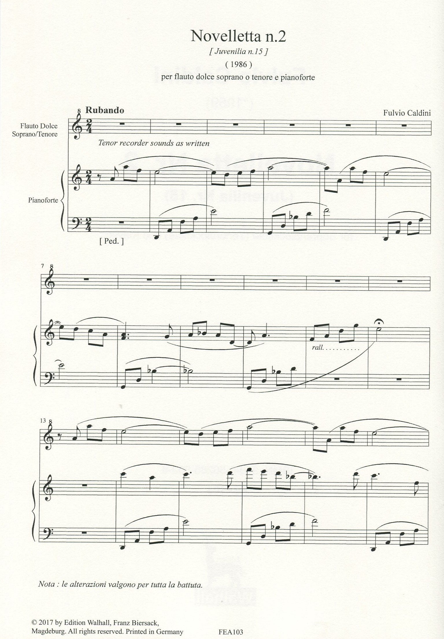 Novelletta No.2
