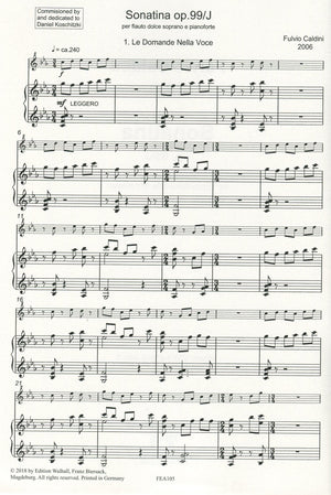 Sonatina op.99/J