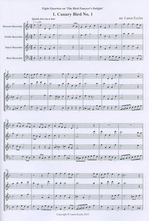 Eight Quartets on "The Bird Fancyer's Delight"