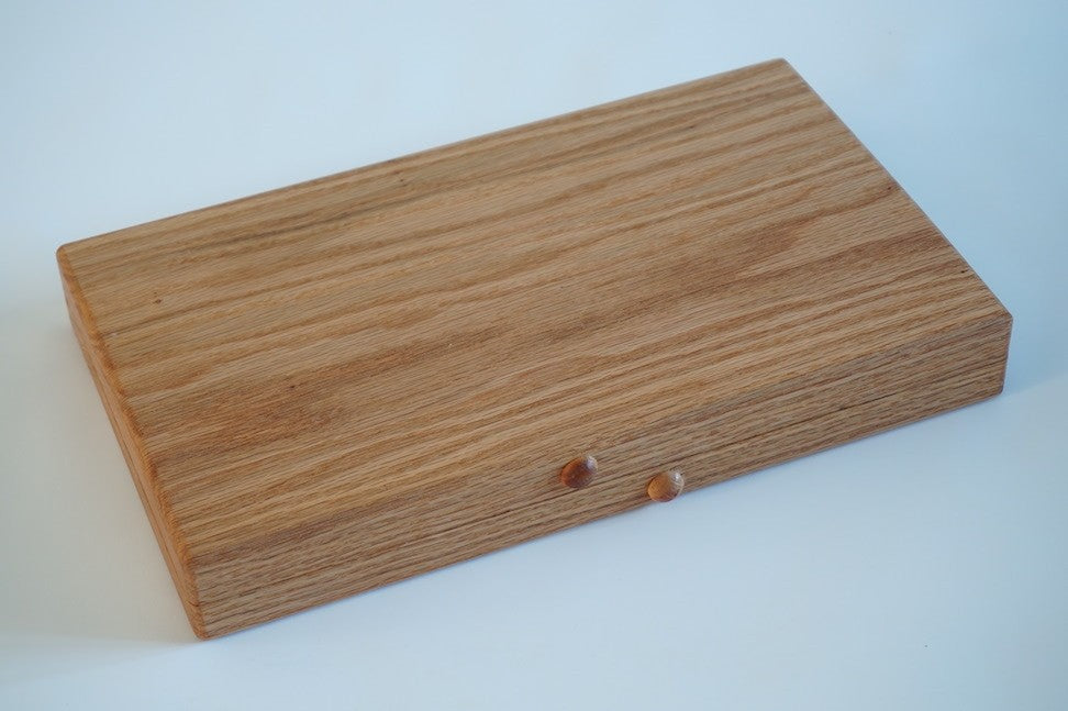 Handmade Box Recorder Stand - Oak