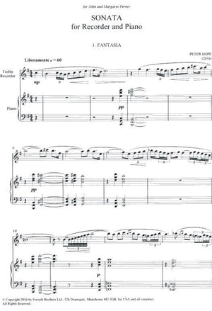 Recorder Sonata