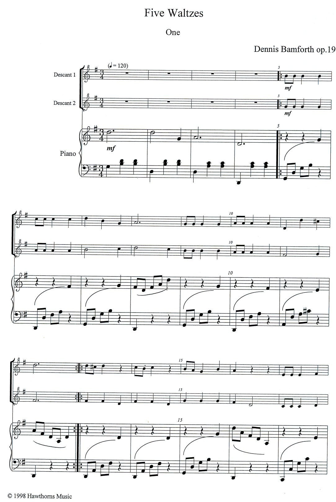 Five Waltzes