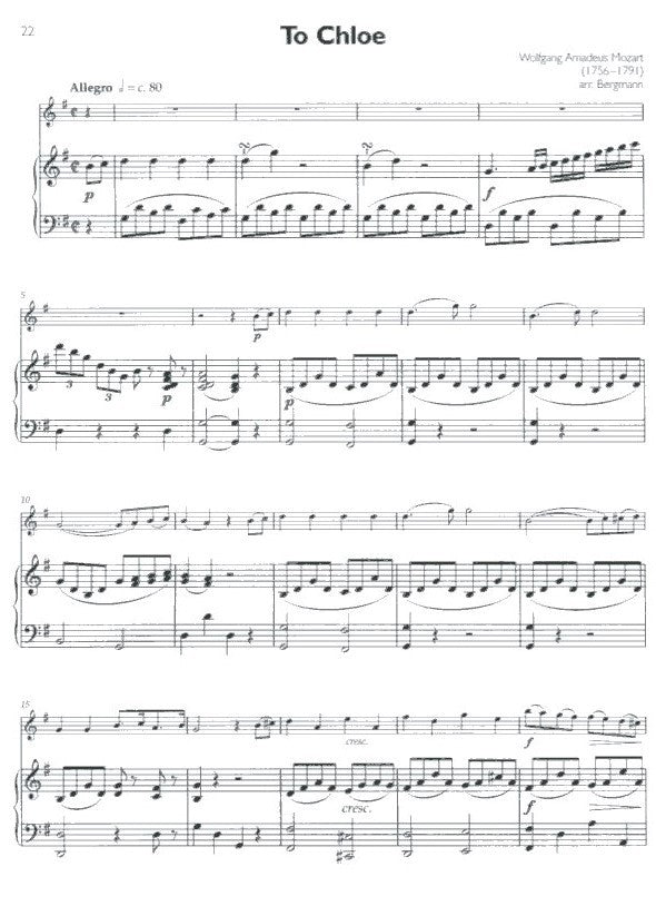 Concert Repertoire for Recorder
