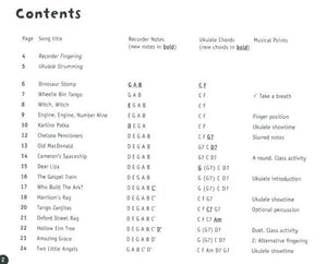 Recorder from the Beginning Recorder and Ukulele Duets