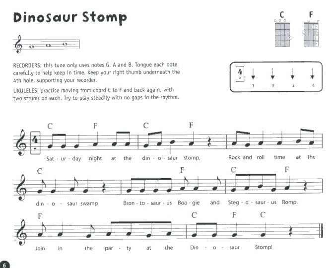 Recorder from the Beginning Recorder and Ukulele Duets