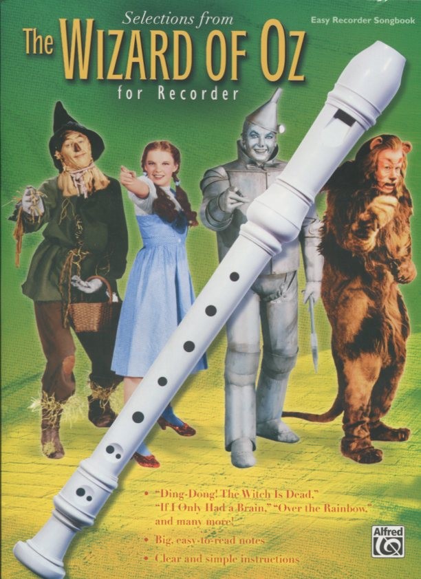 The Wizard of Oz selections for recorder