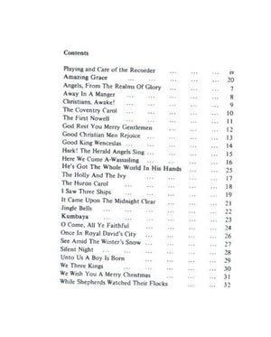 Christmas Songs for the Recorder