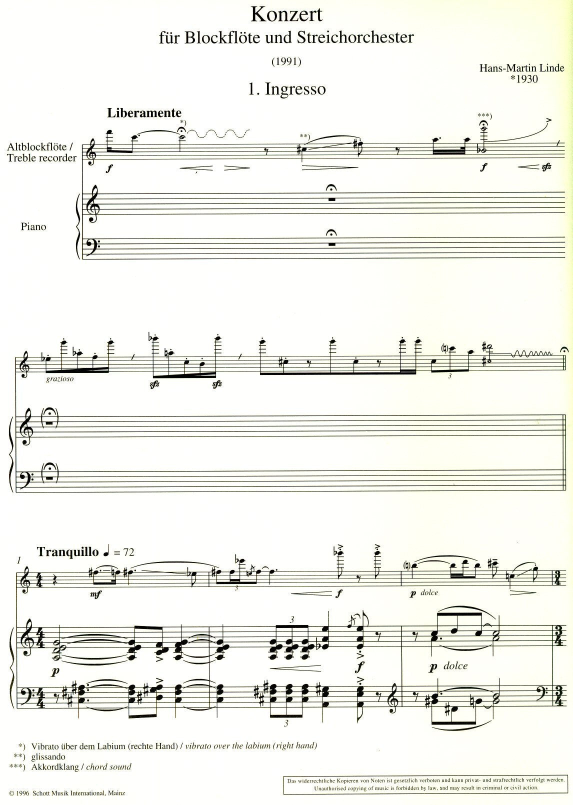 Konzert [Concerto]