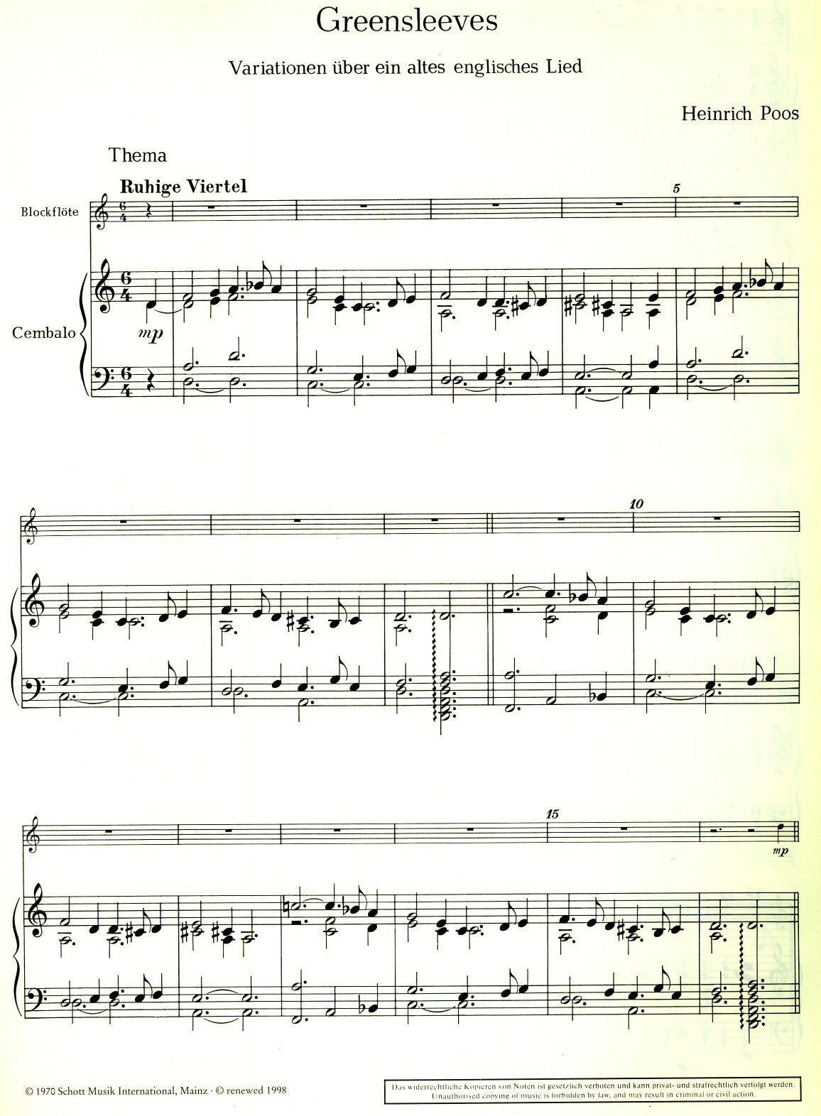 Greensleeves