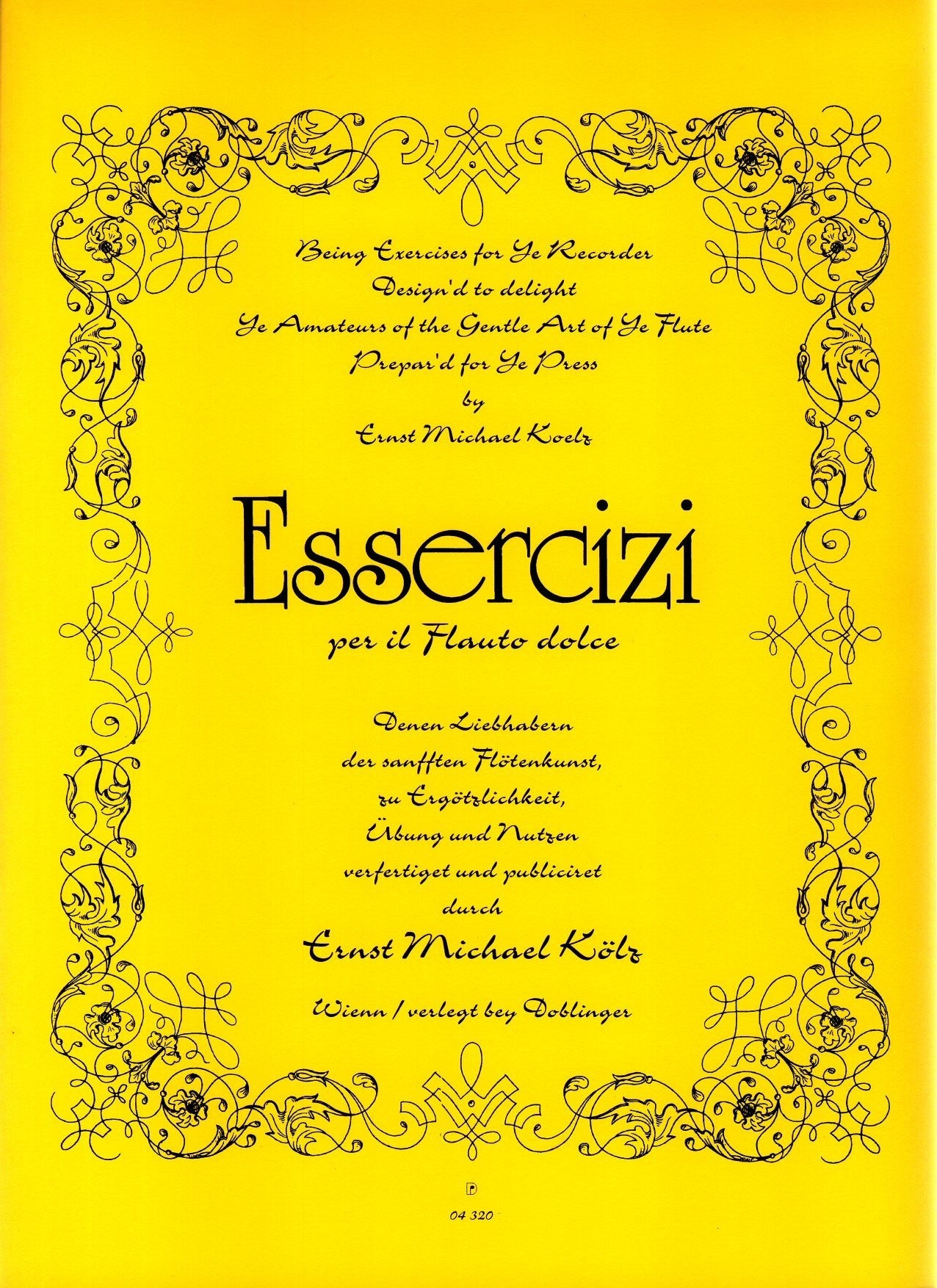 Essercizi per il Flauto Dolce