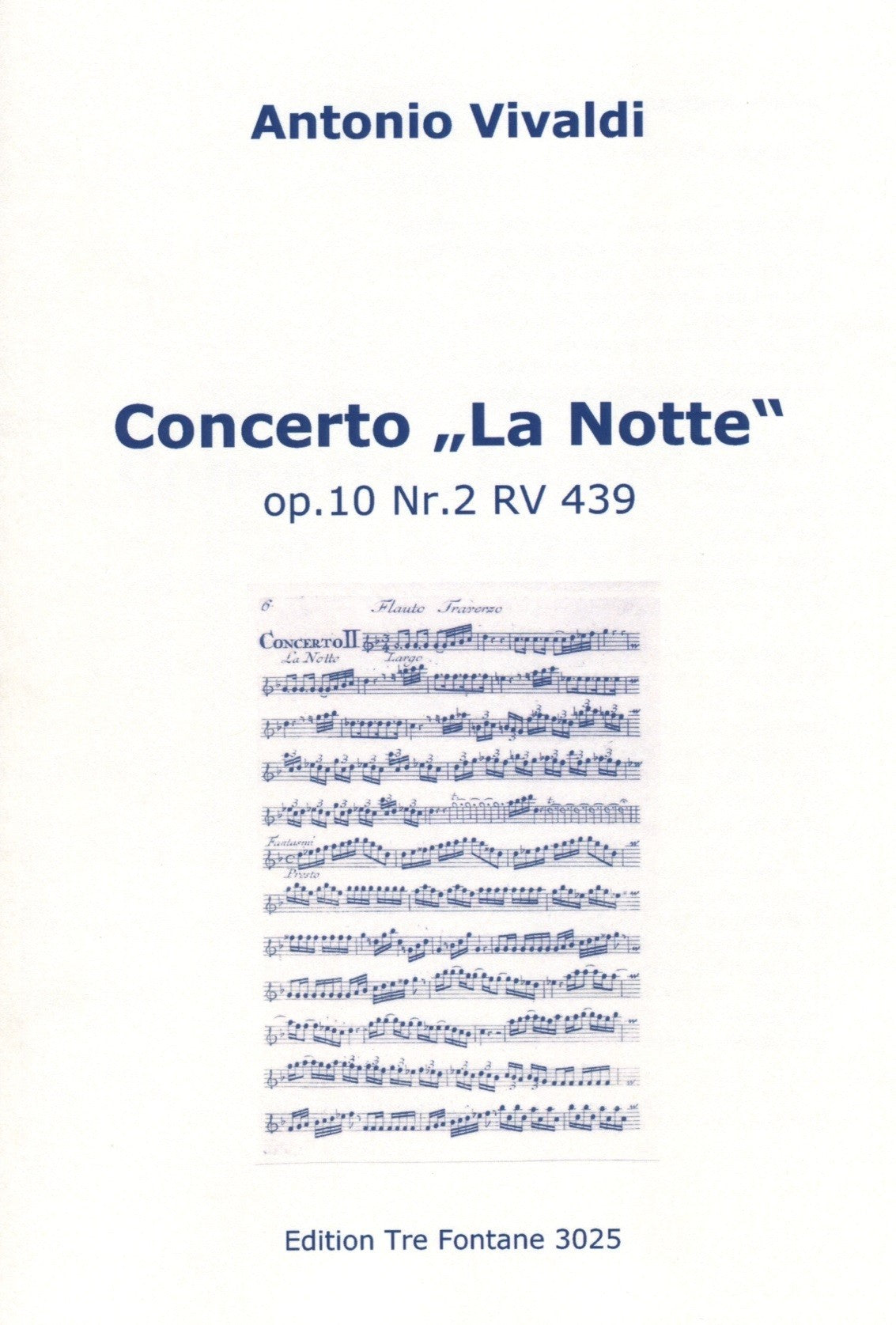La Notte Op 10, No 2, RV 439