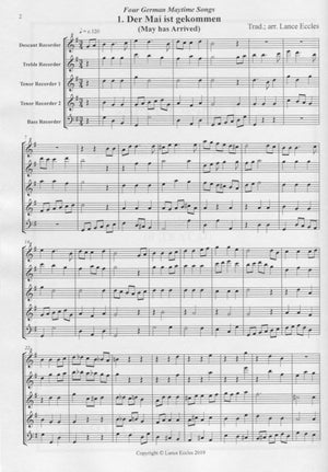 Four German Maytime Songs