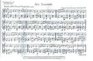 Old Dance Pieces for C Recorder and Guitar