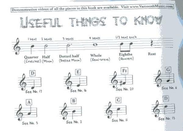 Vamoosh Recorder Book 1