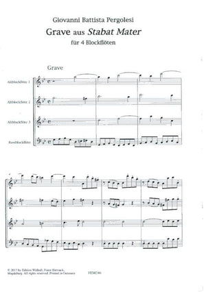 Grave aus Stabat Mater