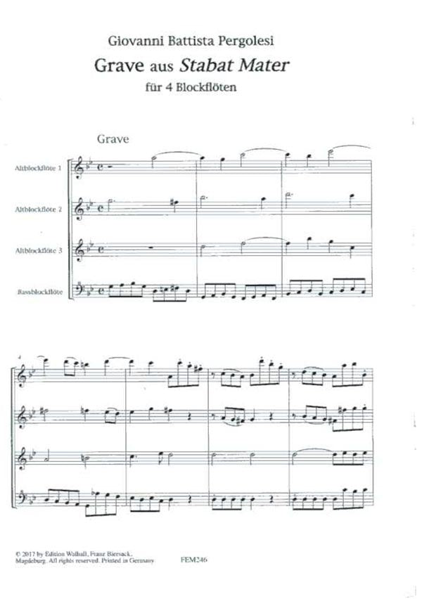 Grave aus Stabat Mater