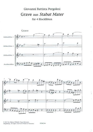 Grave aus Stabat Mater