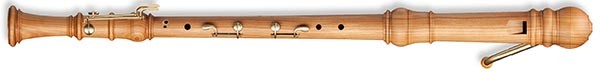 Denner Bass Recorder in Cherrywood