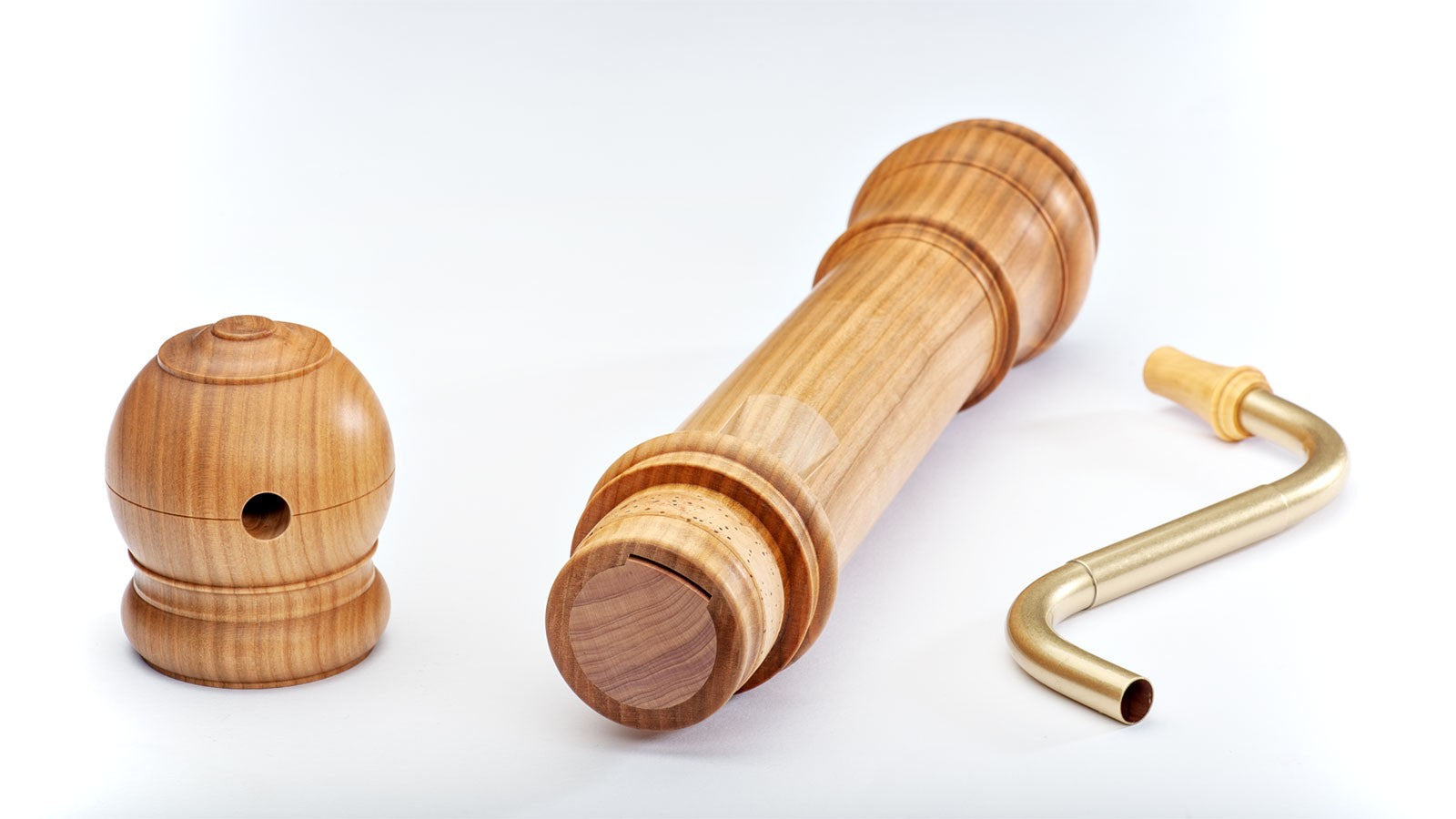 Denner Bass Recorder in Cherrywood