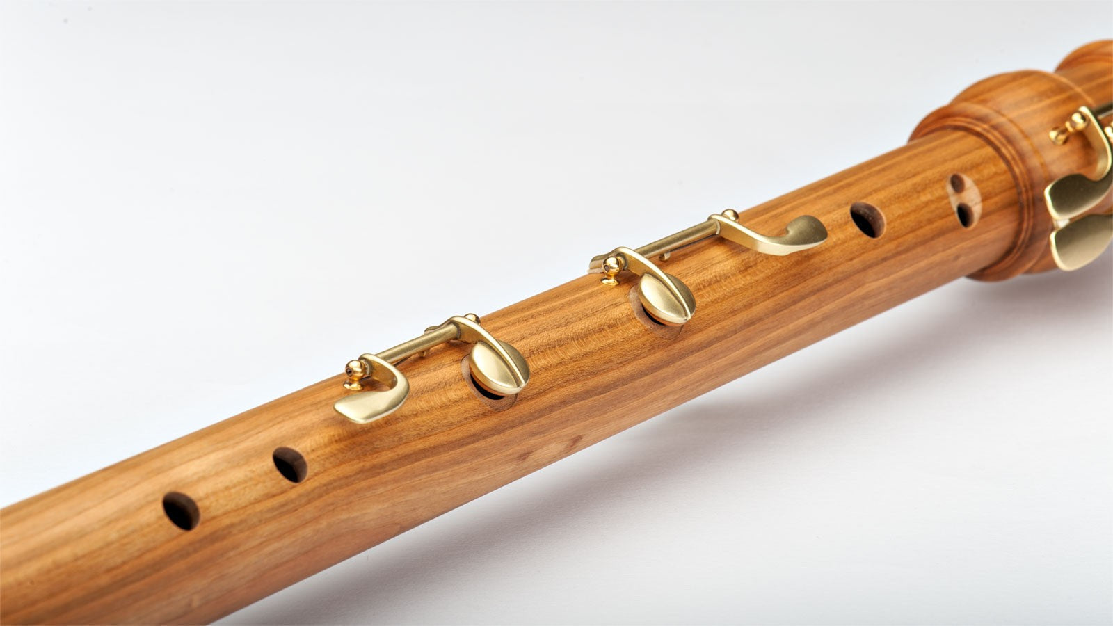 Denner Bass Recorder in Cherrywood