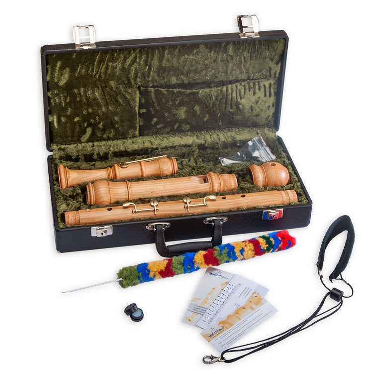 Denner Bass Recorder in Cherrywood