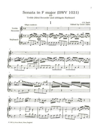 Sonata in F Major (BWV 1031)